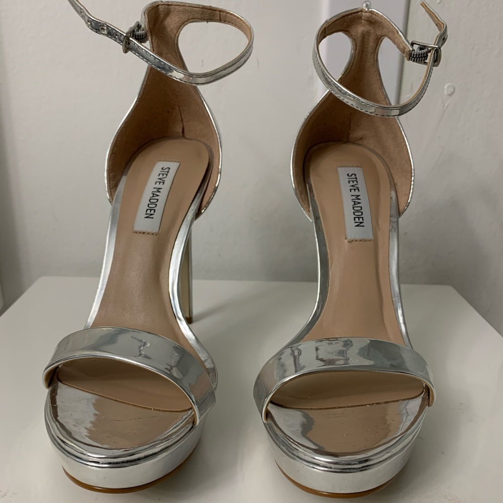 Steve Maden dress sandals.